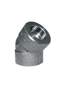 Stainless Steel Forged Elbow 45 Deg Fittings Manufacturer in India